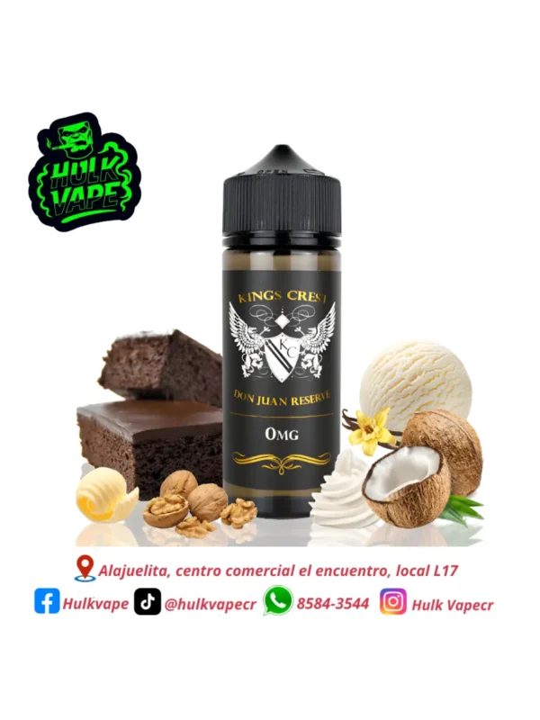 128688772504 KINGS CREST DON JUAN RESERVE 120ML