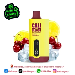 CALI BARS UL8000 CHERRY LEMONADE