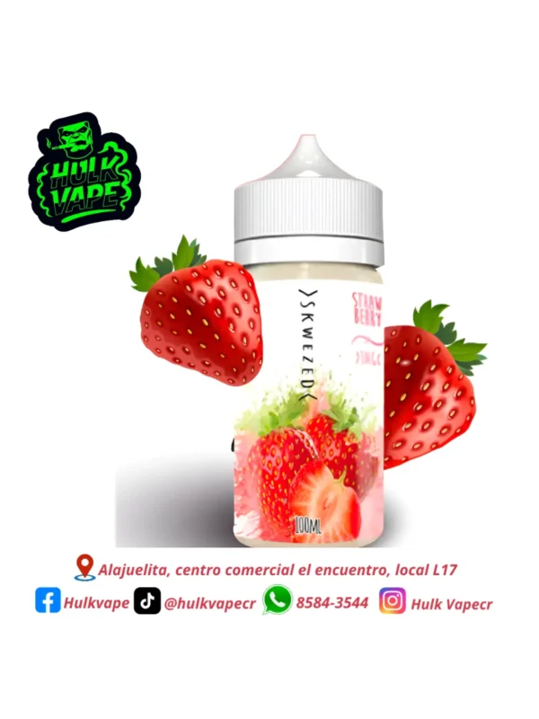 SKWEZED STRAWBERRY 100ML