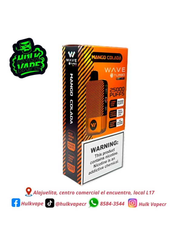 WAVE TURBO MANGO COLADA 25000PUFF