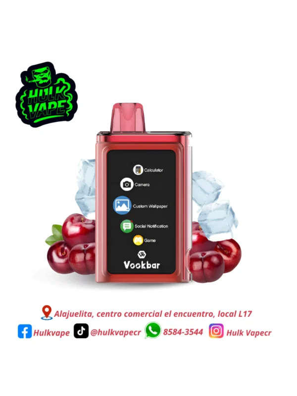 VOOKBAR CYBER PRO CHERRY ICE 30000PUFF