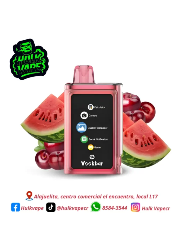 VOOKBAR CYBER PRO CHERRY WATERMELON 30000PUFF